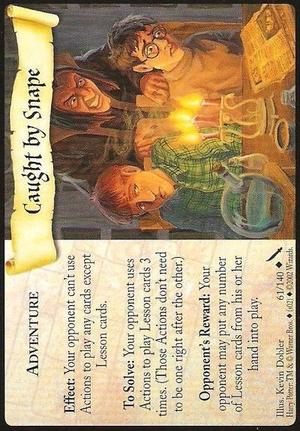 Caught by Snape